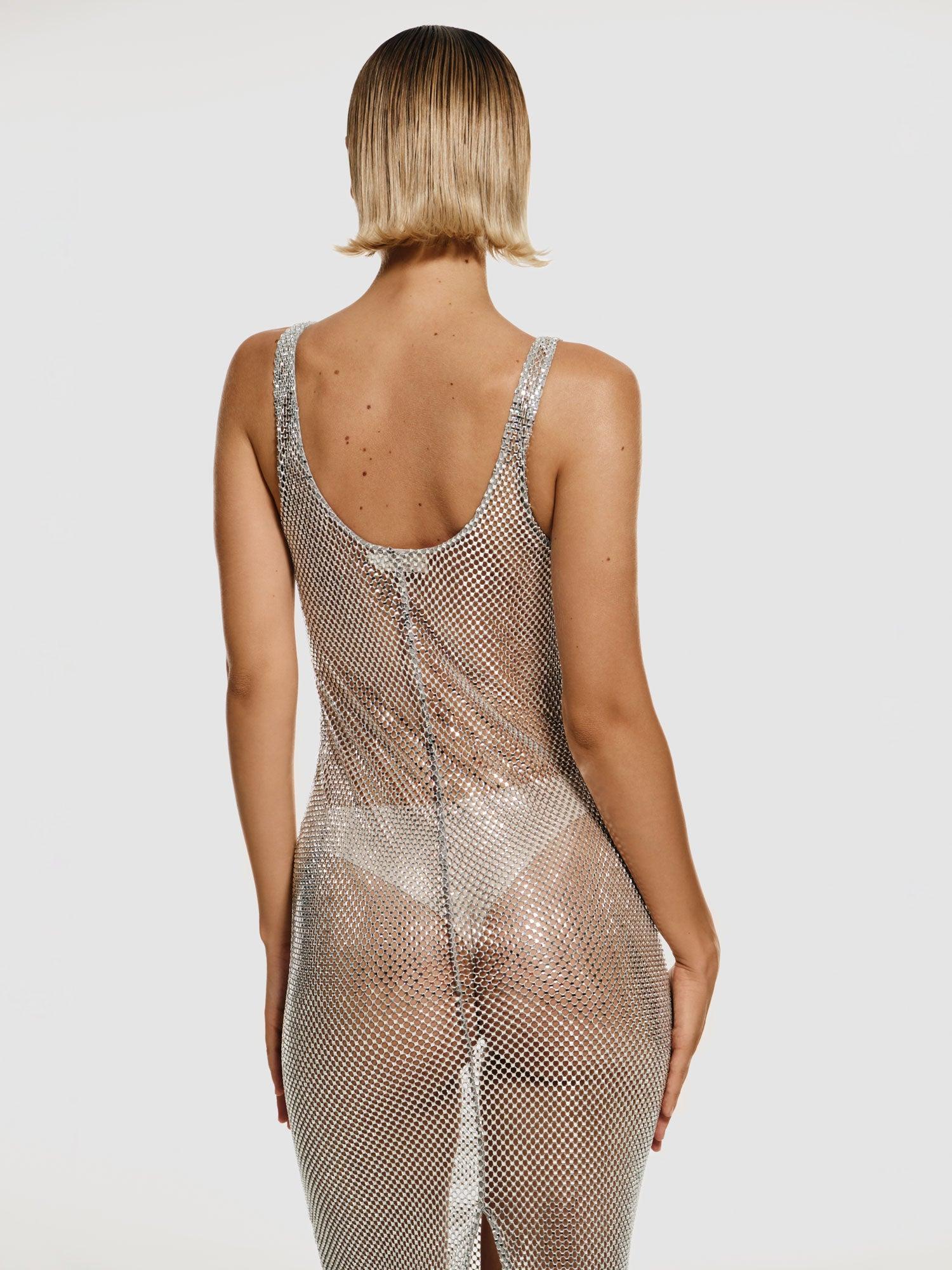 Stardust Evening dress in Silver Product Image