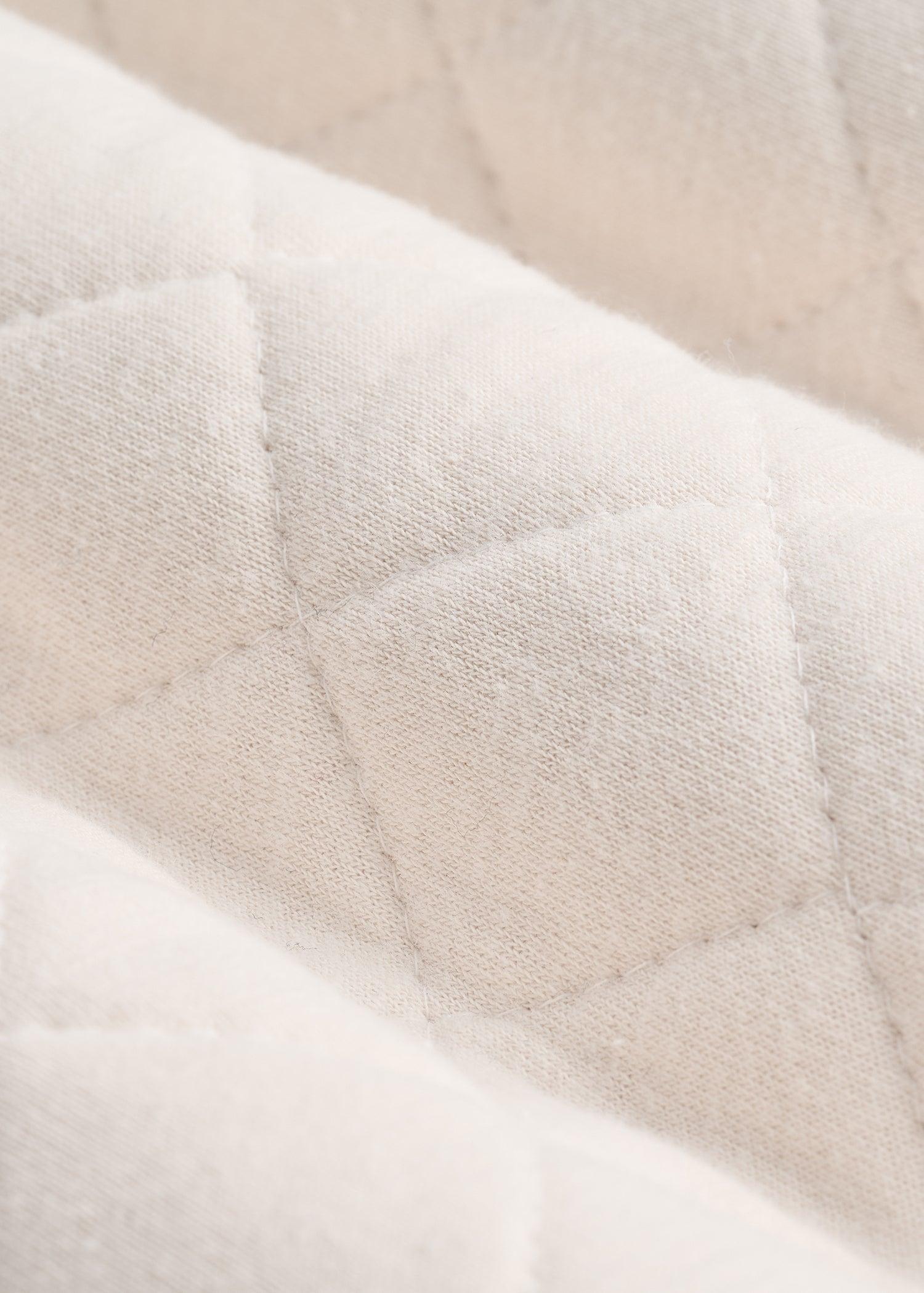 Quilted Shacket for Tall Men in Natural Male Product Image