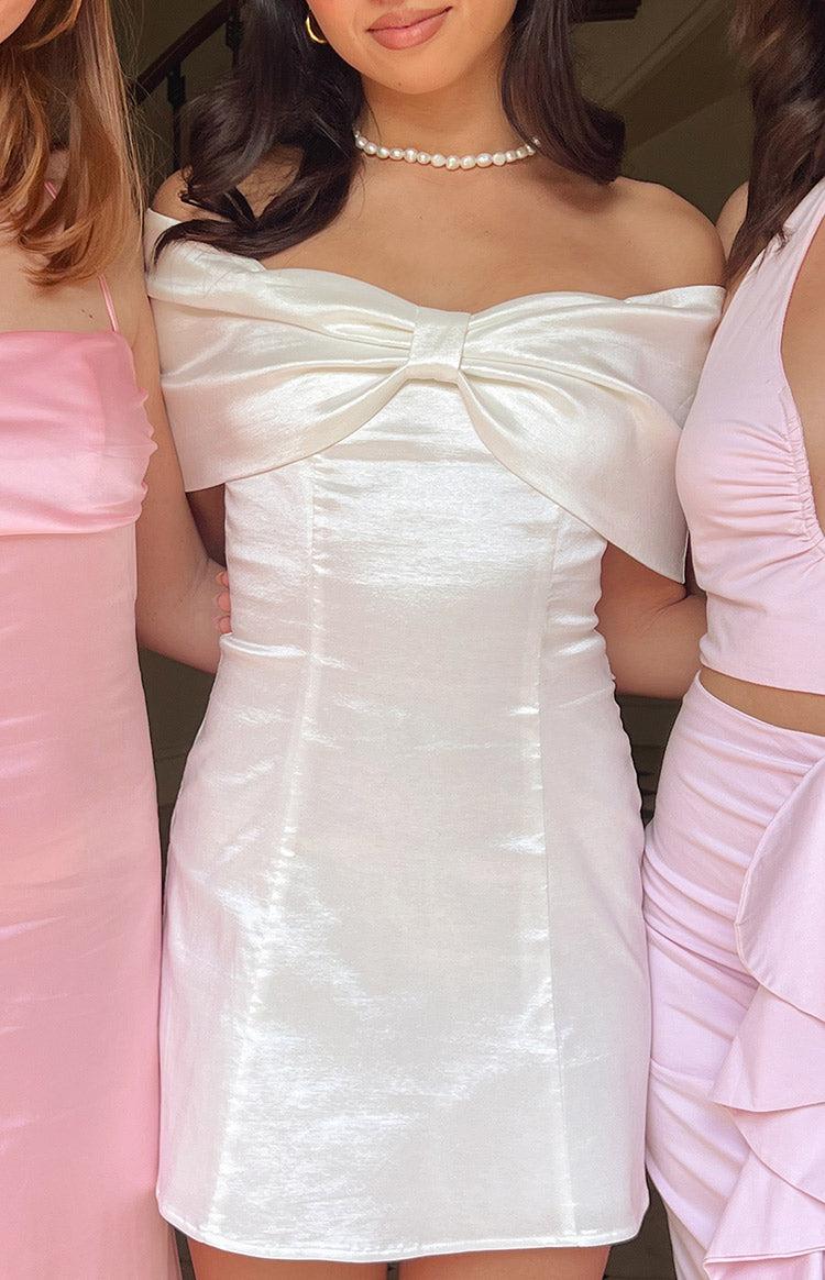 Lissy White Mini Dress Product Image