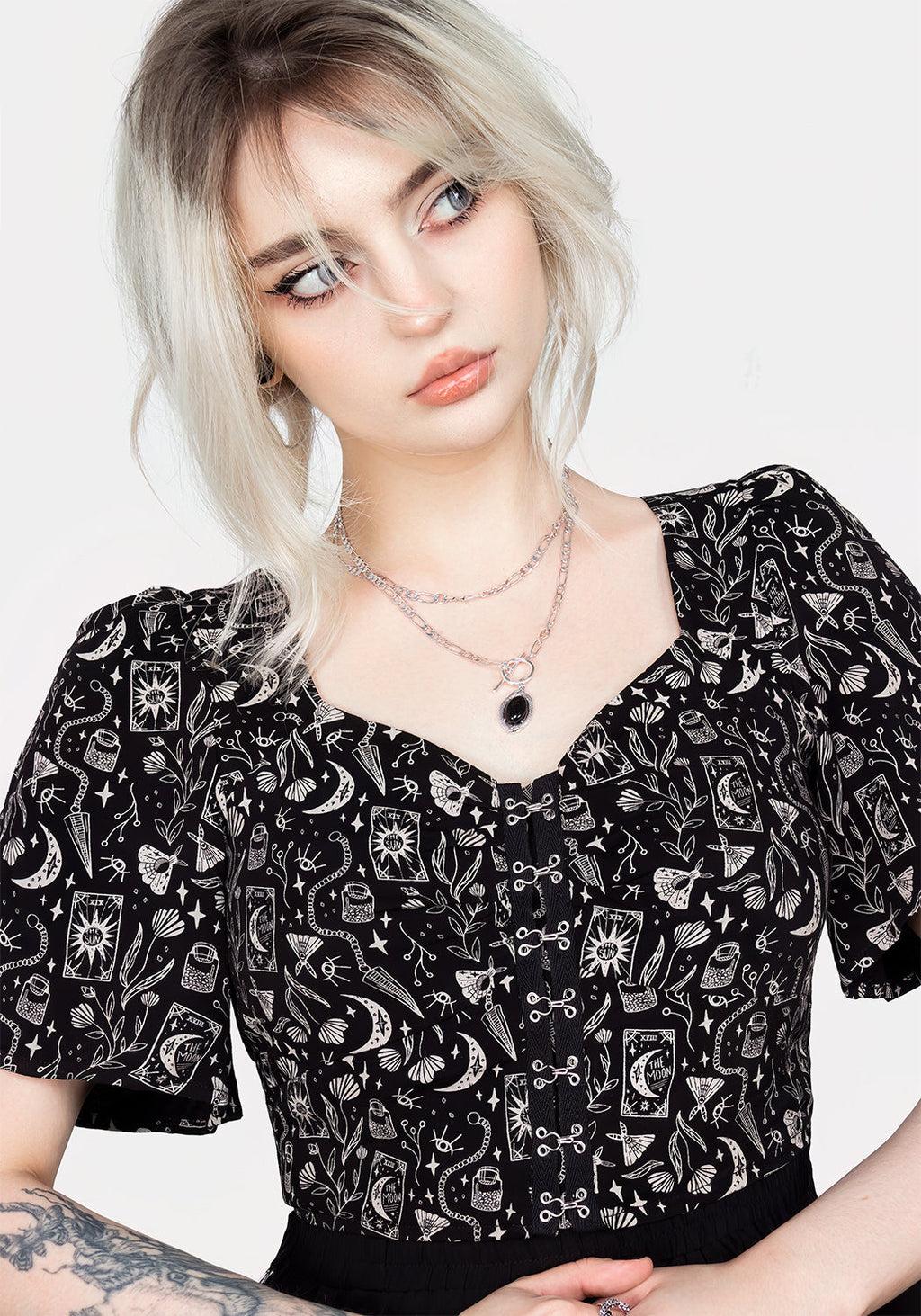 Craft Hook And Eye Crop Top Product Image