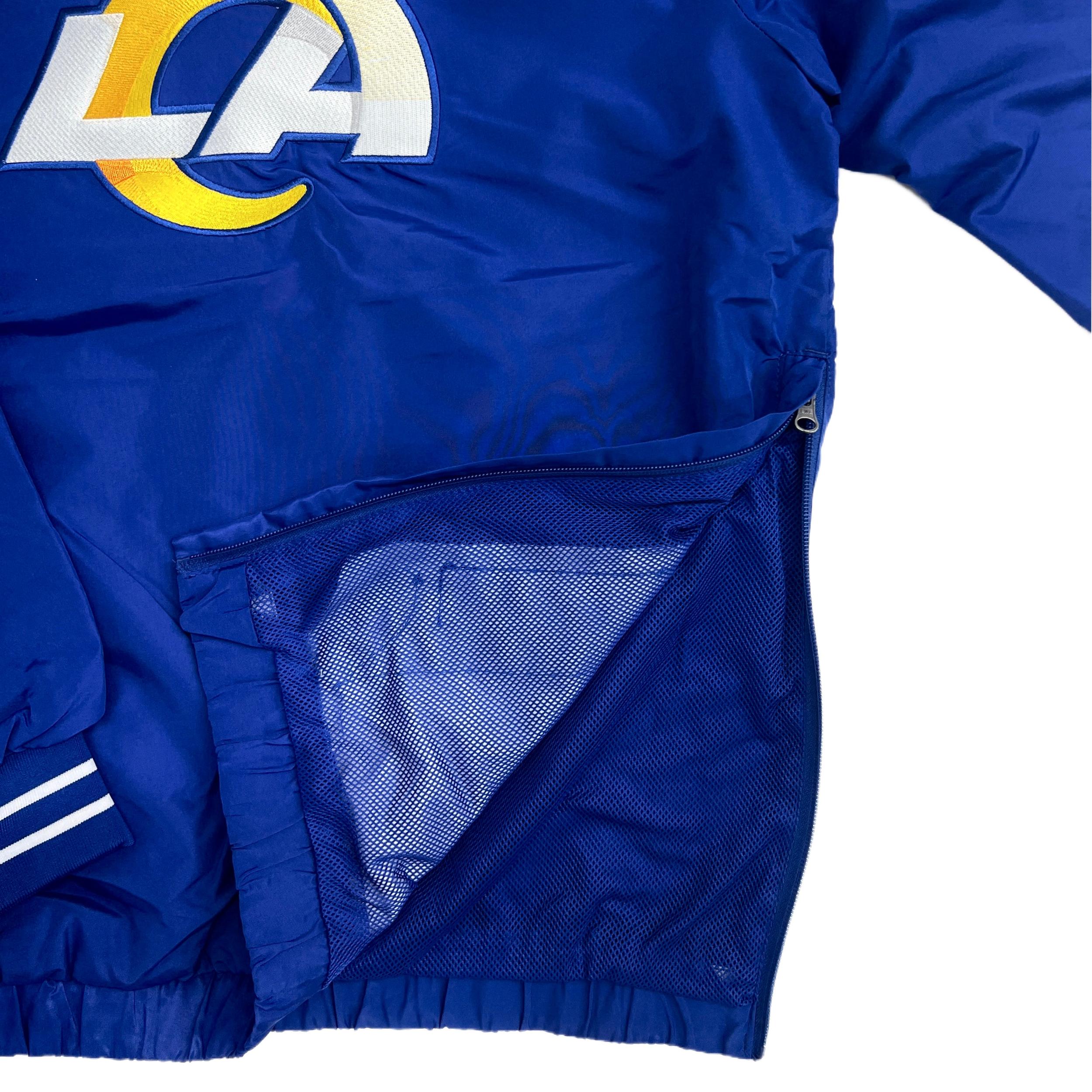 Los Angeles Rams Windbreaker with Pocket - Blue Male Product Image