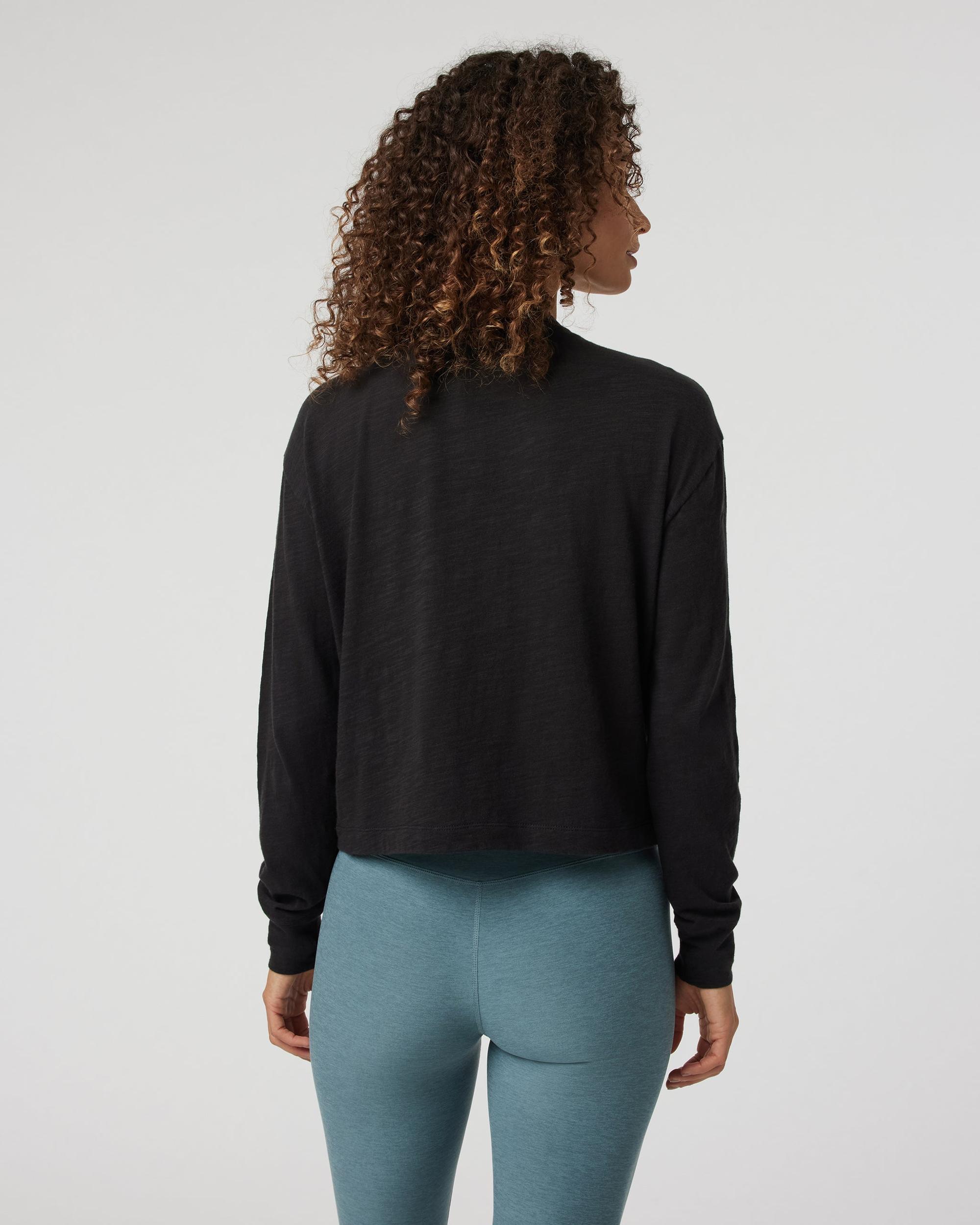 Long Sleeve Sunset Mock Tee Product Image