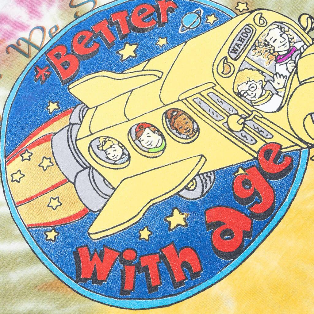 Frizzle Tie-Dye Tee - Tie Dye Male Product Image