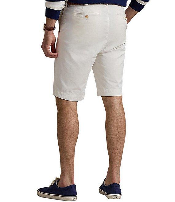 Polo Ralph Lauren Big & Tall 9.5#double; and 10.5#double; Inseam Stretch Classic Fit Twill Shorts Product Image