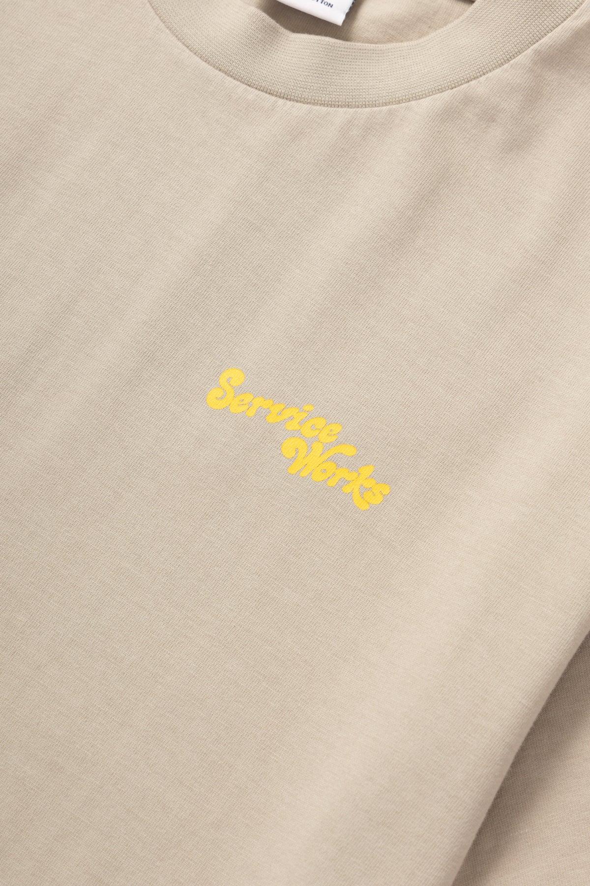 Service Works - Work + Pleasure Tee - Stone Product Image