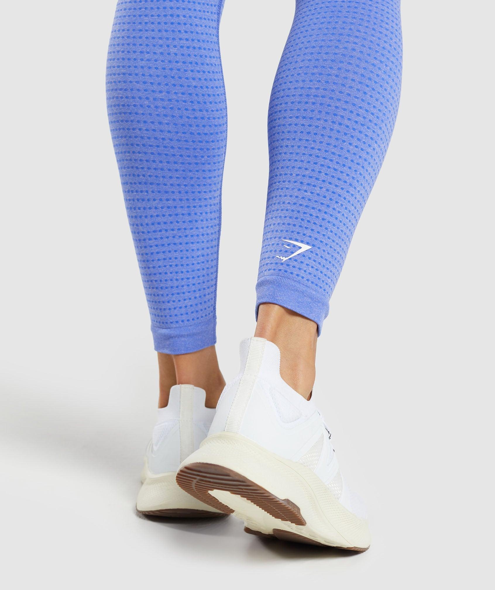 Gymshark Vital Seamless Leggings - Lift Blue Marl Female Product Image