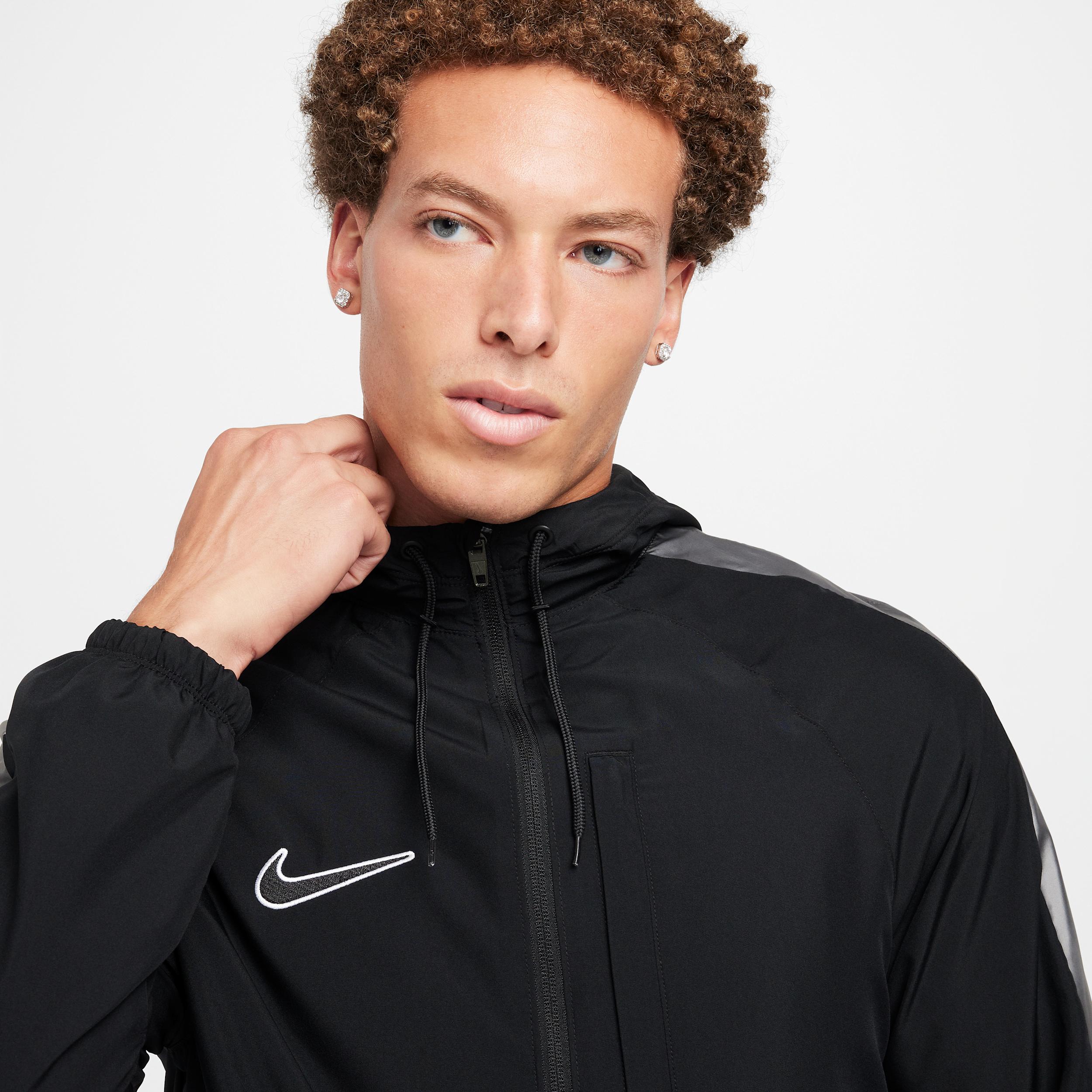 Nike Men's Academy Water-Repellent Hooded Soccer Jacket Product Image