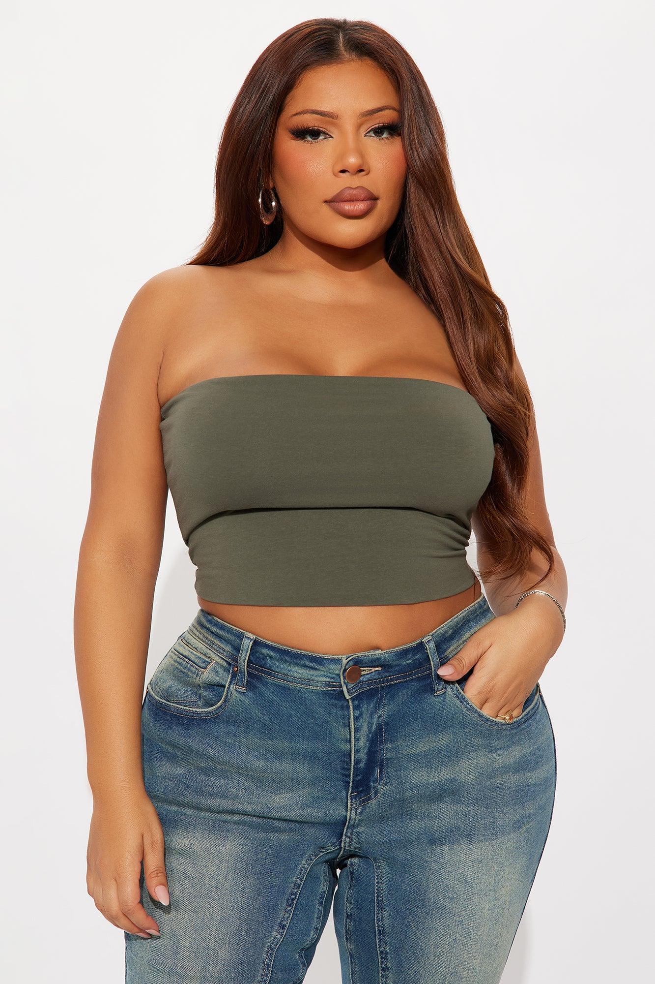 Essential Bandeau - Olive 1 Product Image
