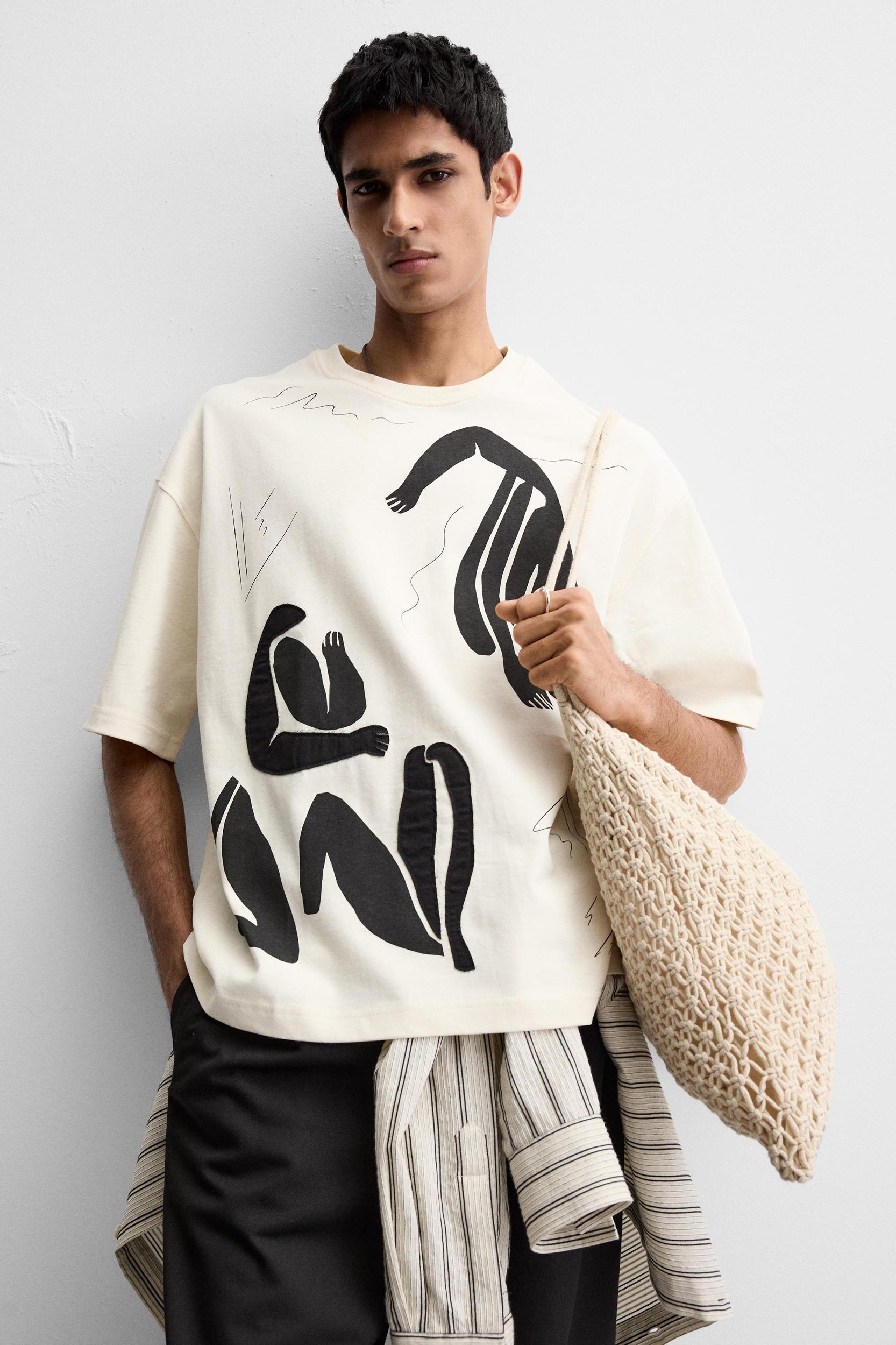 PRINTED PATCH T-SHIRT Product Image