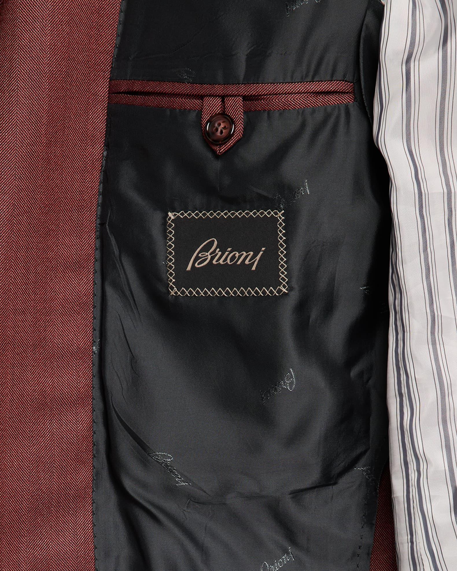 Men's Herringbone Single-Breasted Blazer Product Image