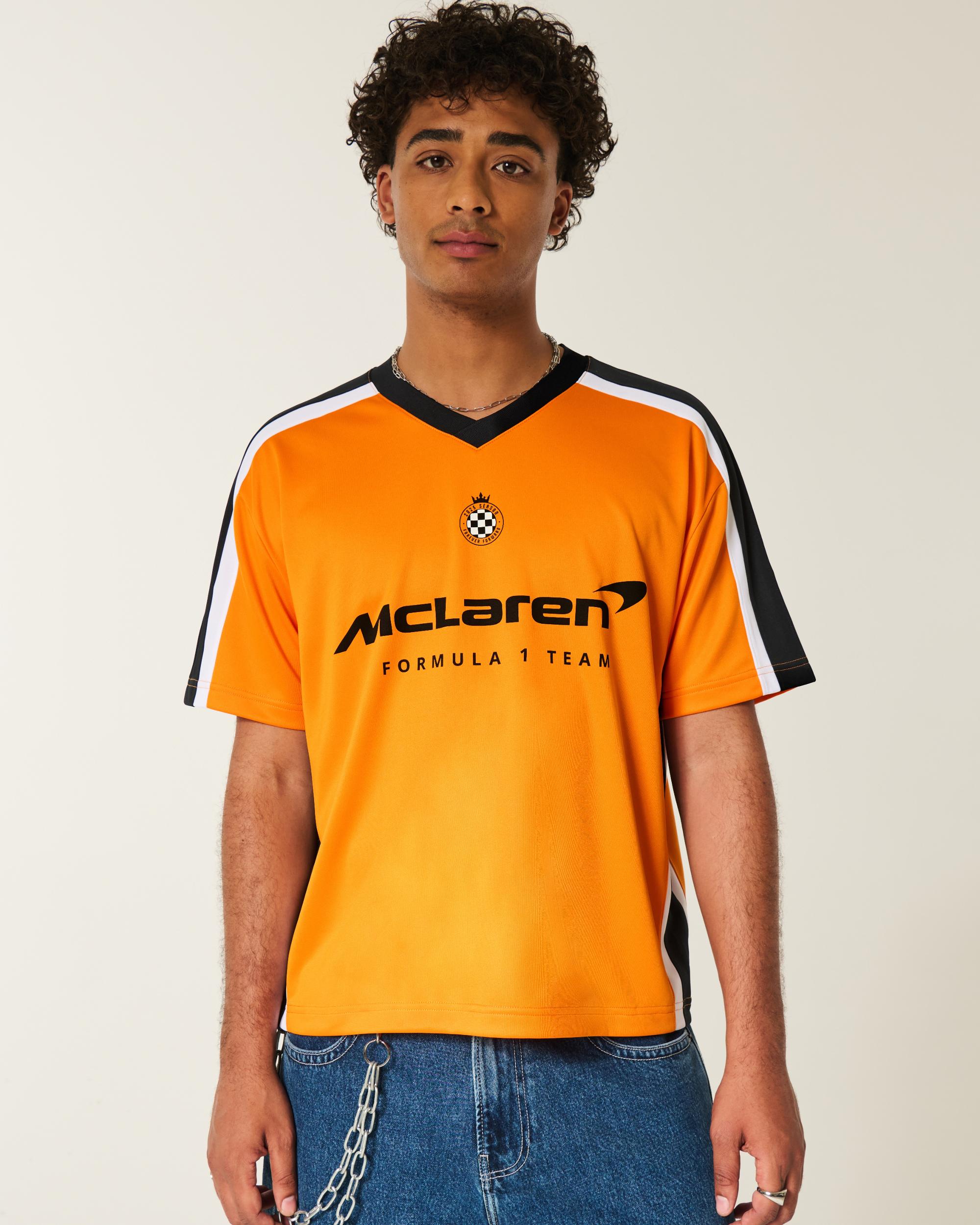 Boxy McLaren Graphic Soccer Jersey Product Image