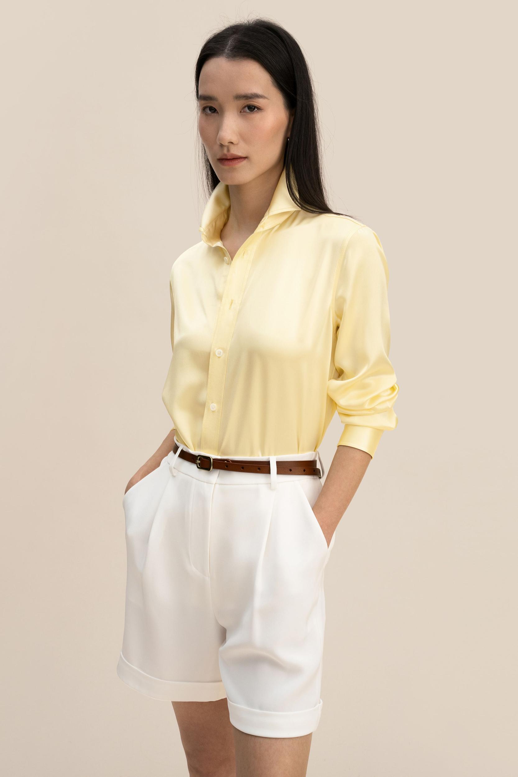 Golden Cocoon Tailored Shirt Product Image