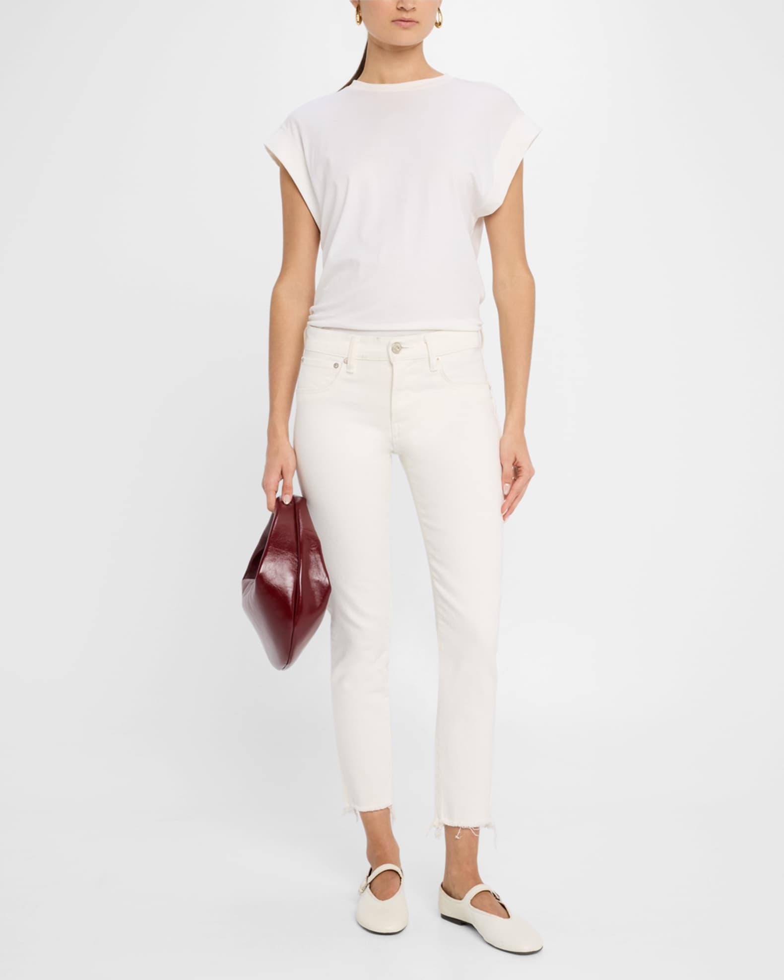 Calvert Mid-Rise Skinny Jeans Product Image