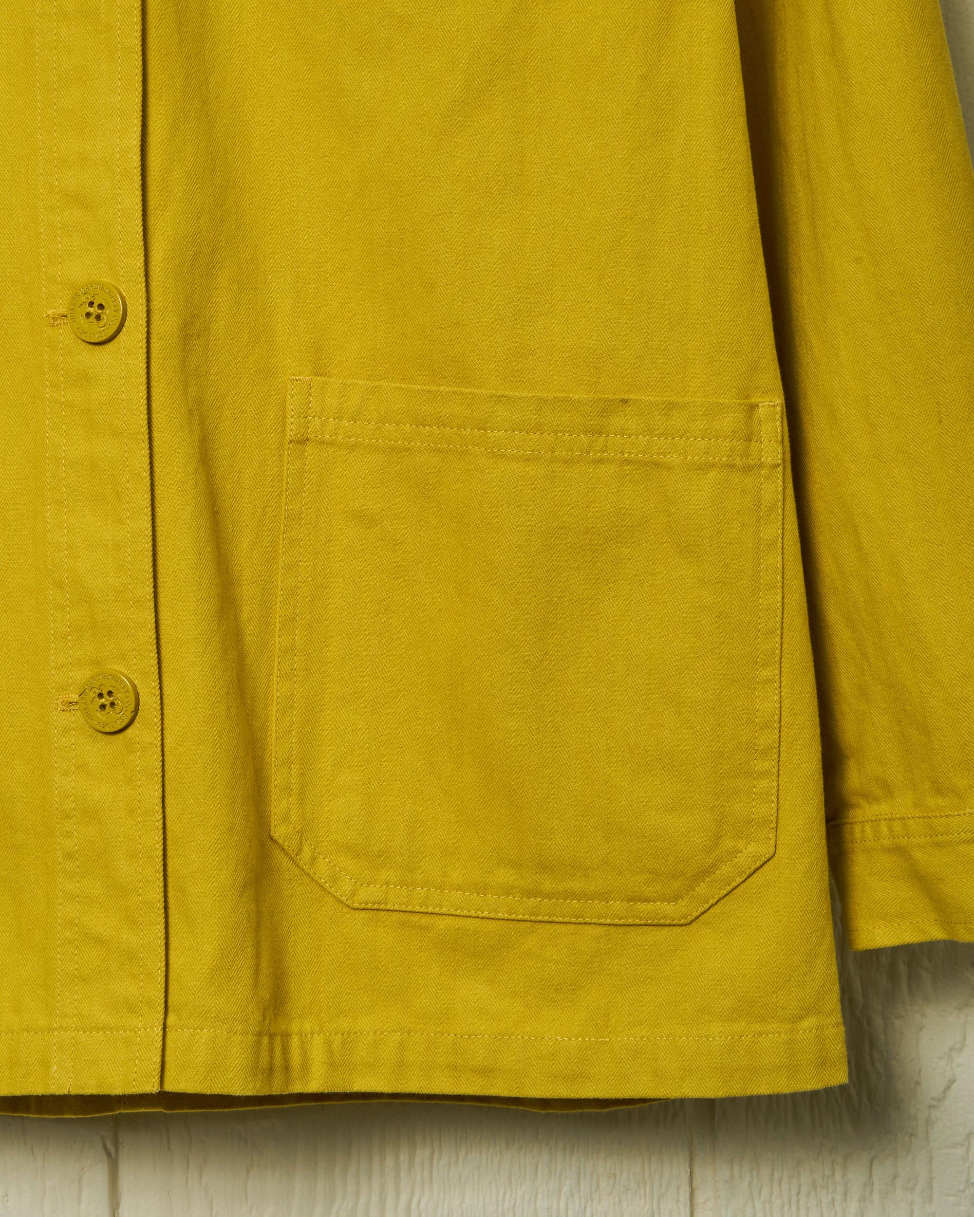 Women’s French Workman’s Jacket in Squash Herringbone Product Image