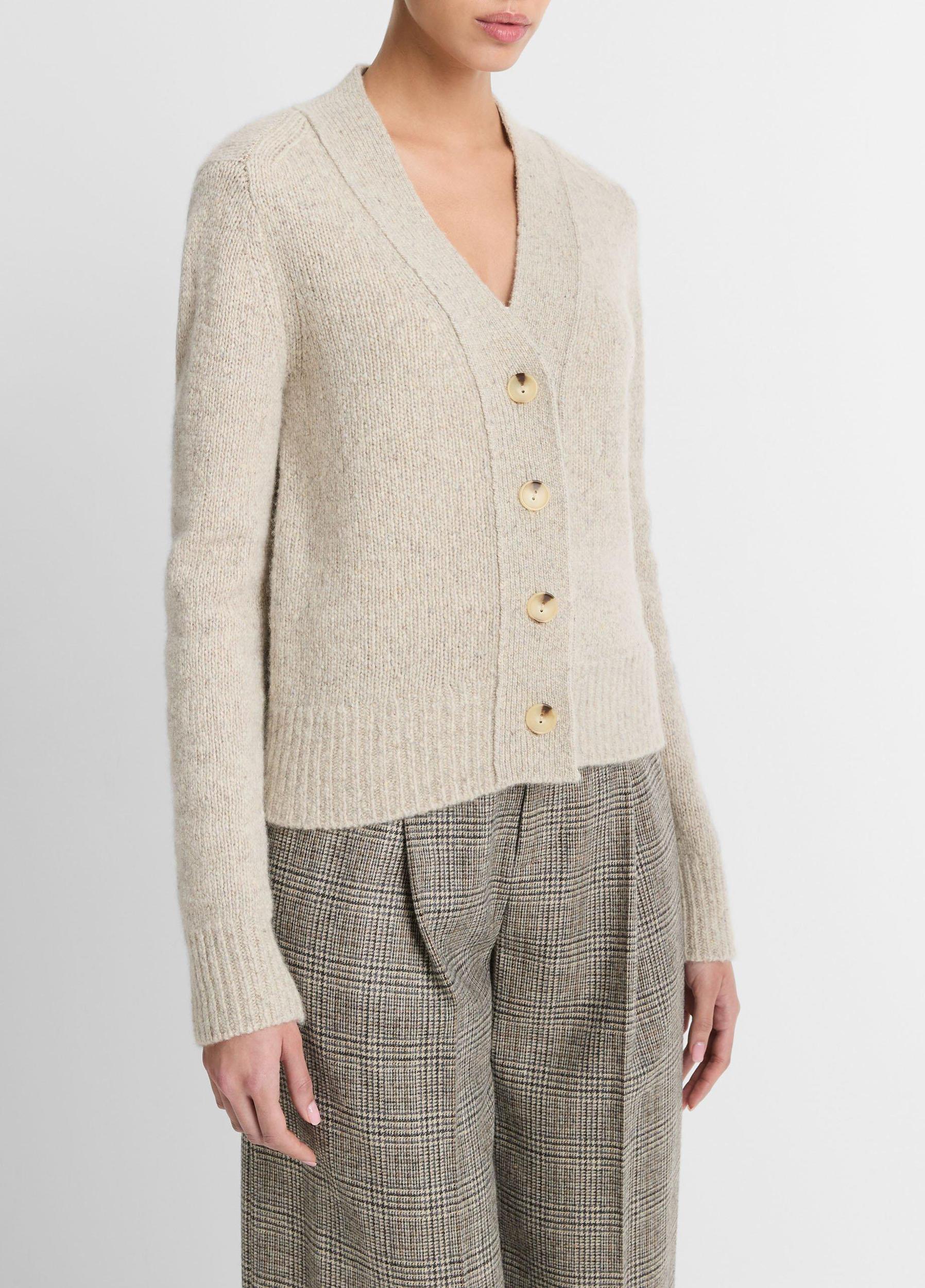 Cashmere Donegal Cardigan Product Image