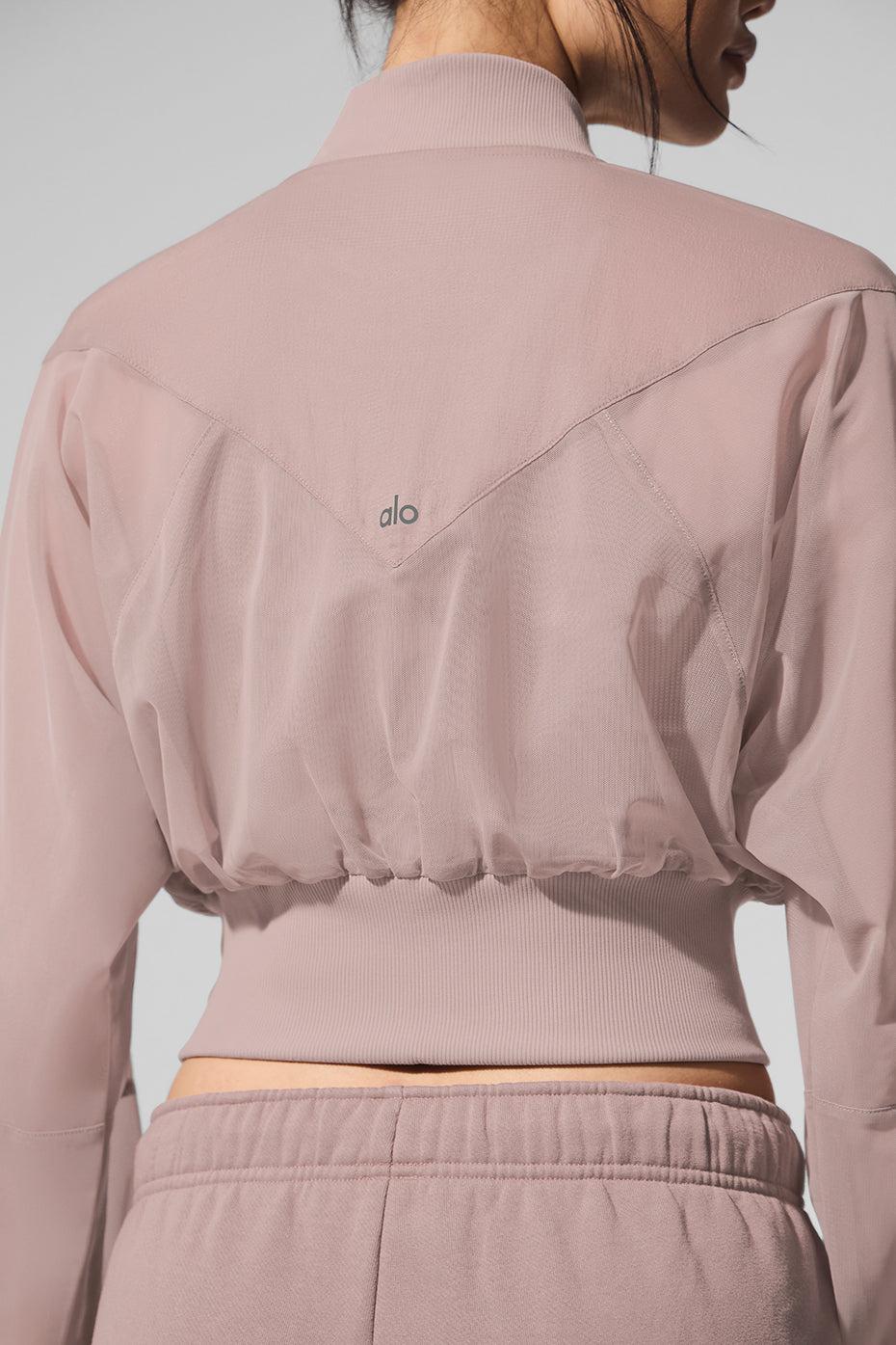 Cropped Air It Out Bomber - Taupe Product Image