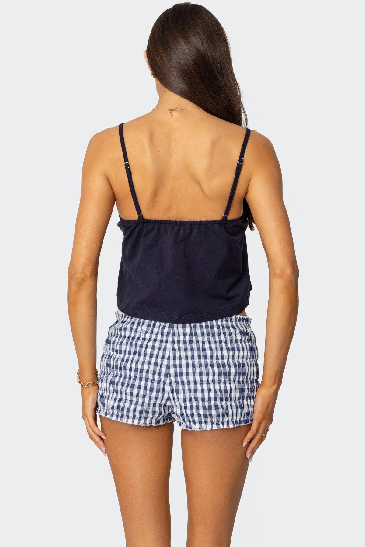 Odette Tie Detail Tank Top Product Image