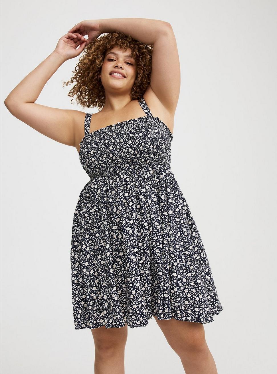 Smocked Tube Mini Dress Product Image