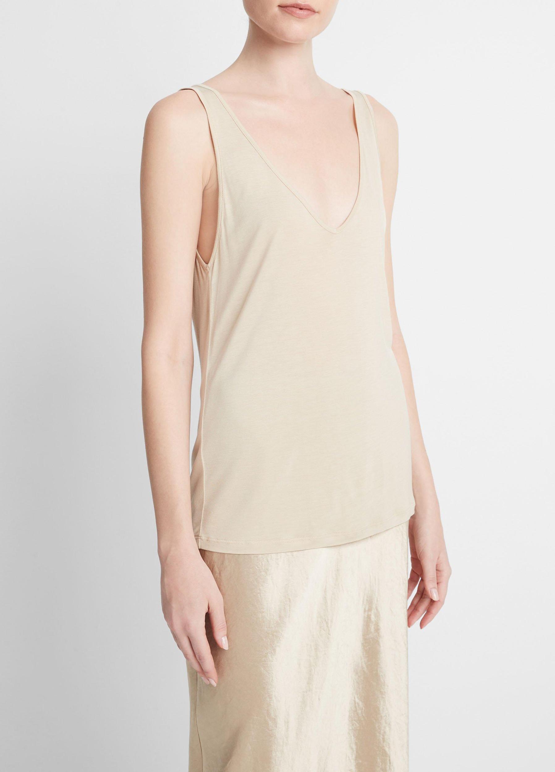 Relaxed V-Neck Tank Product Image