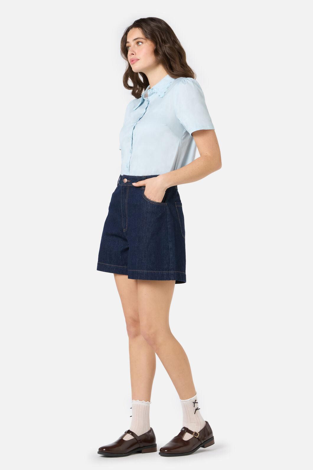 Lacey Collar Blouse Product Image