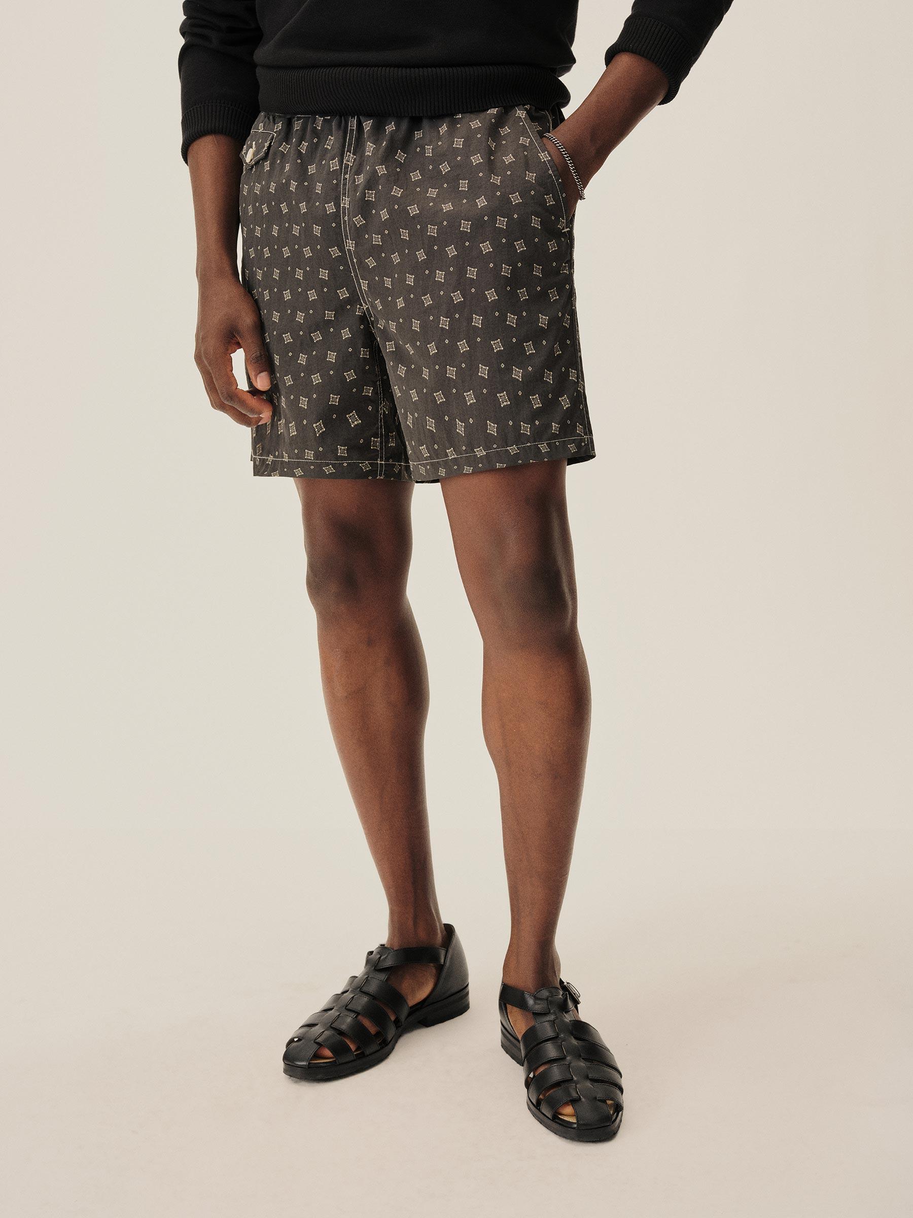 Faded Black Laguna Swim Short Product Image