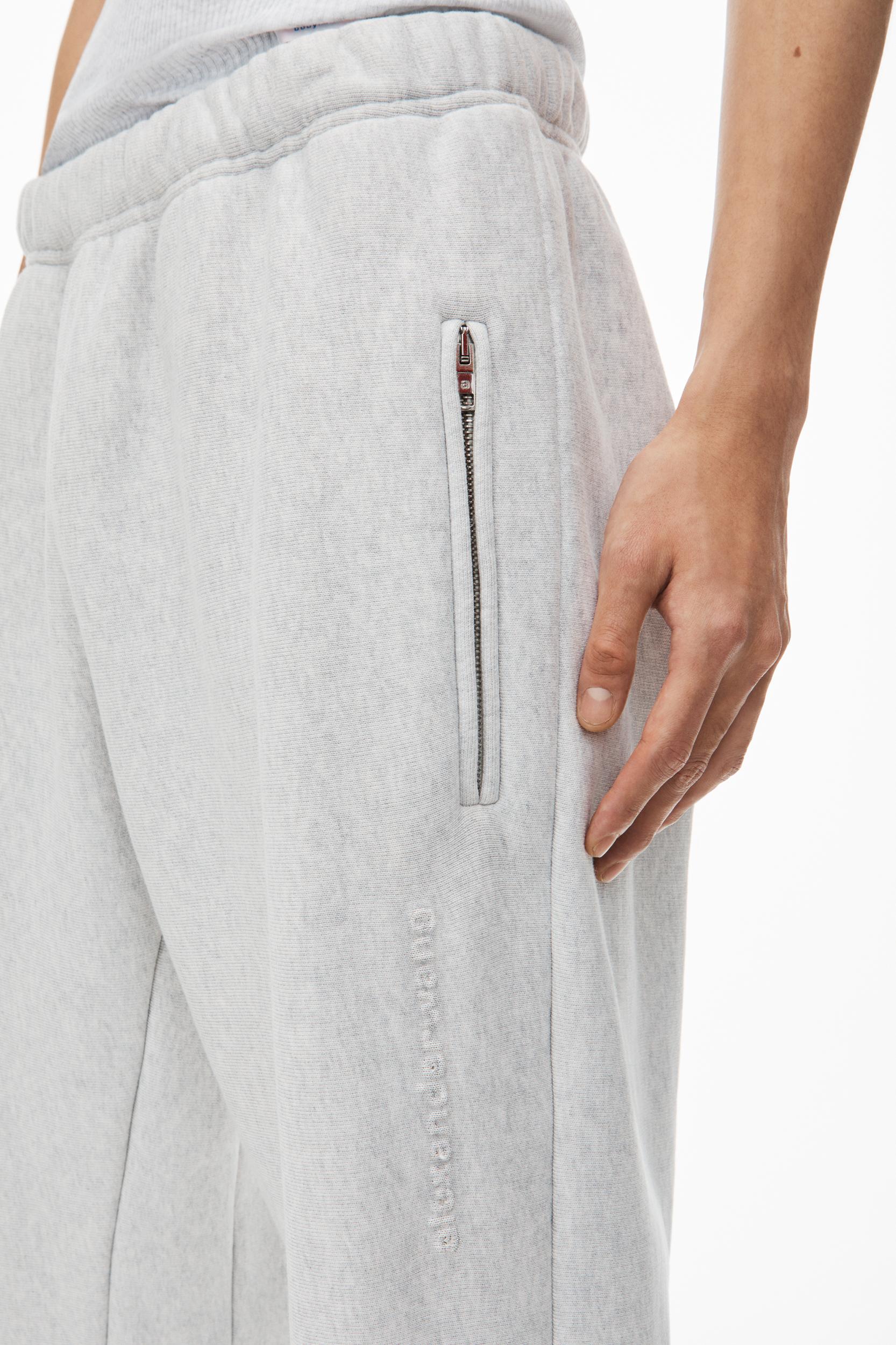 Logo Embroidered Oversized Sweatpants In Heavy Cotton Terry Product Image