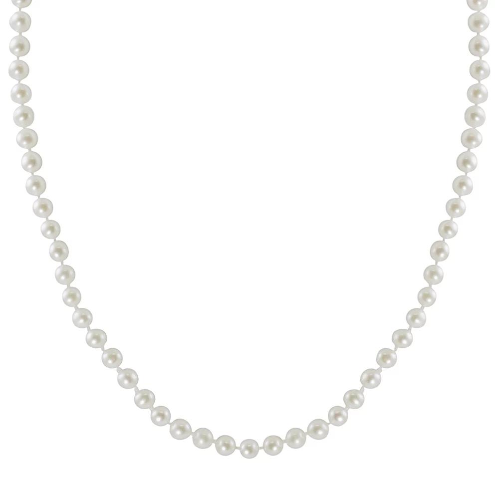 PearLustre by Imperial 10k Gold Freshwater Cultured Pearl Necklace - 16", Women's, White Product Image