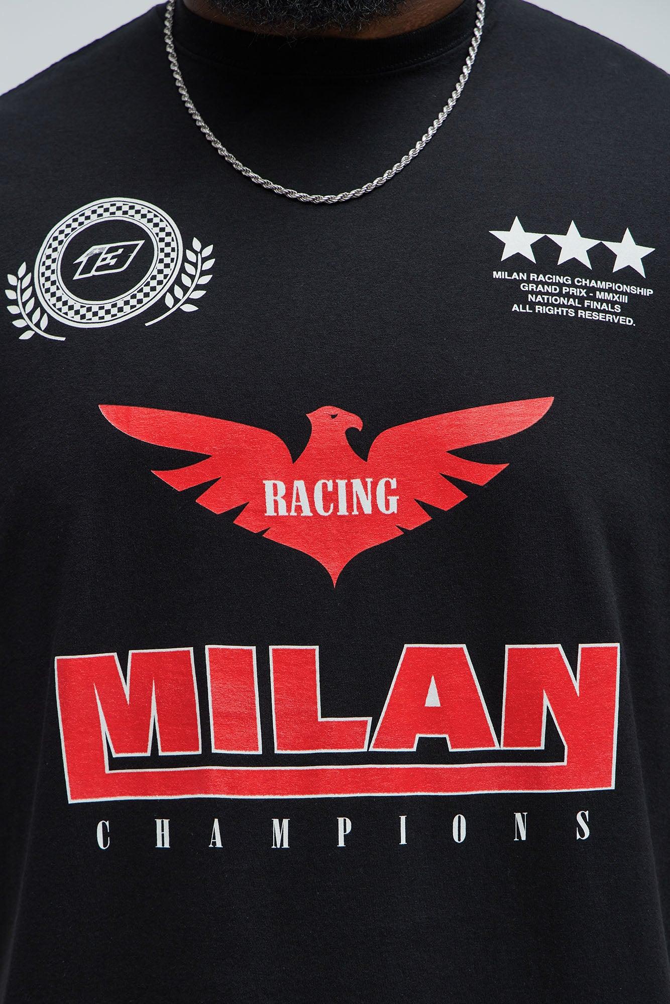 Milan Racing Team Short Sleeve Tee - Black Product Image