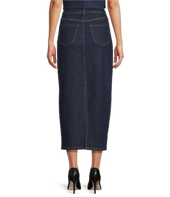 Antonio Melani Kaylee Coordinating Sleeveless Crew Neck Denim Blouse Product Image