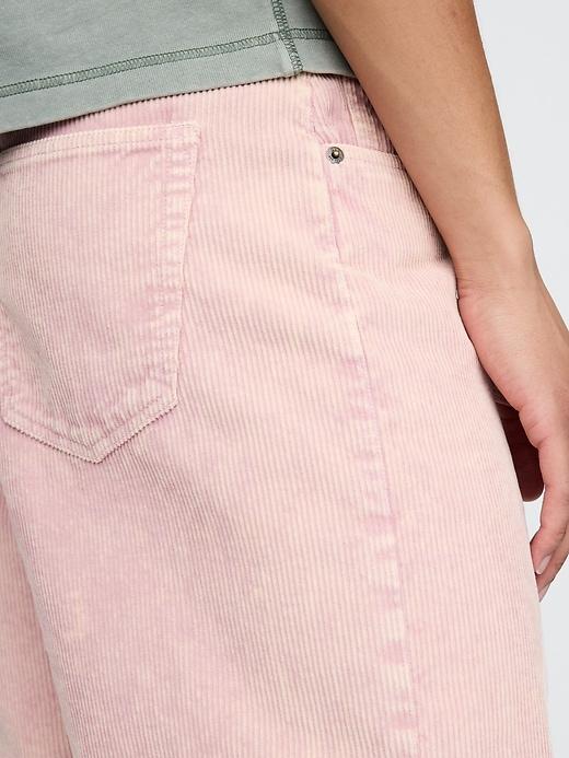 Washed Corduroy Shorts Product Image
