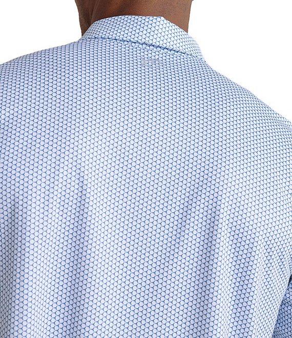 Southern Tide Performance Stretch Driver On The Ball Printed Short Sleeve Polo Shirt Product Image