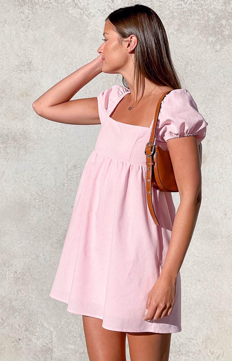 Radient Pink Mini Dress Baby Product Image