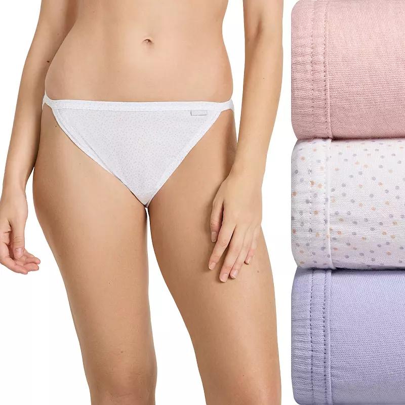 Womens Jockey Elance 3-pk String Bikini Panty Set 1483 Product Image