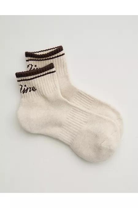 OFFLINE By Aerie Mesh Short Crew Sock Women's Product Image
