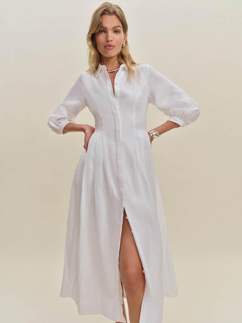 Tara Linen Dress Product Image