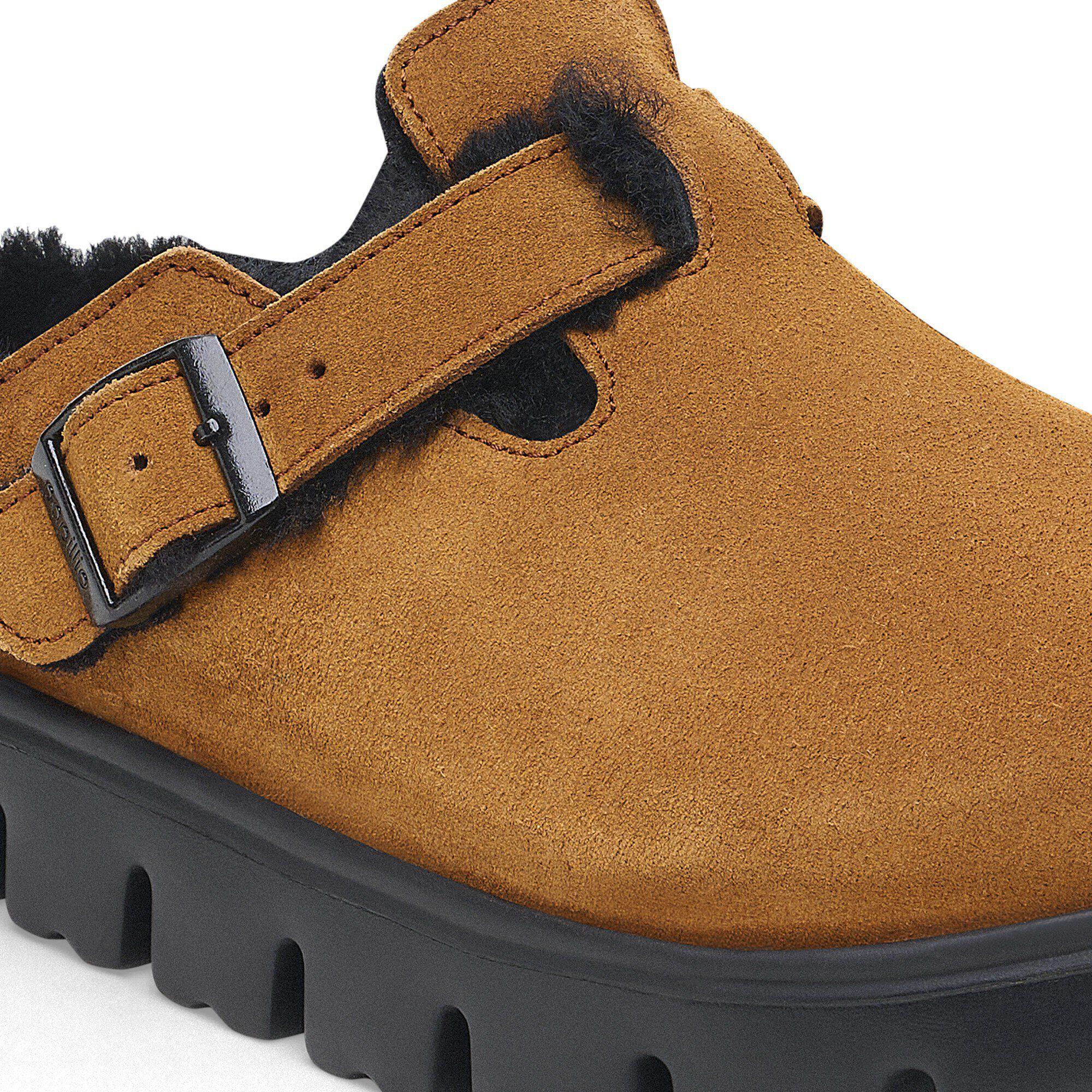 Boston PAP Chunky Shearling Suede Leather/Fur Product Image