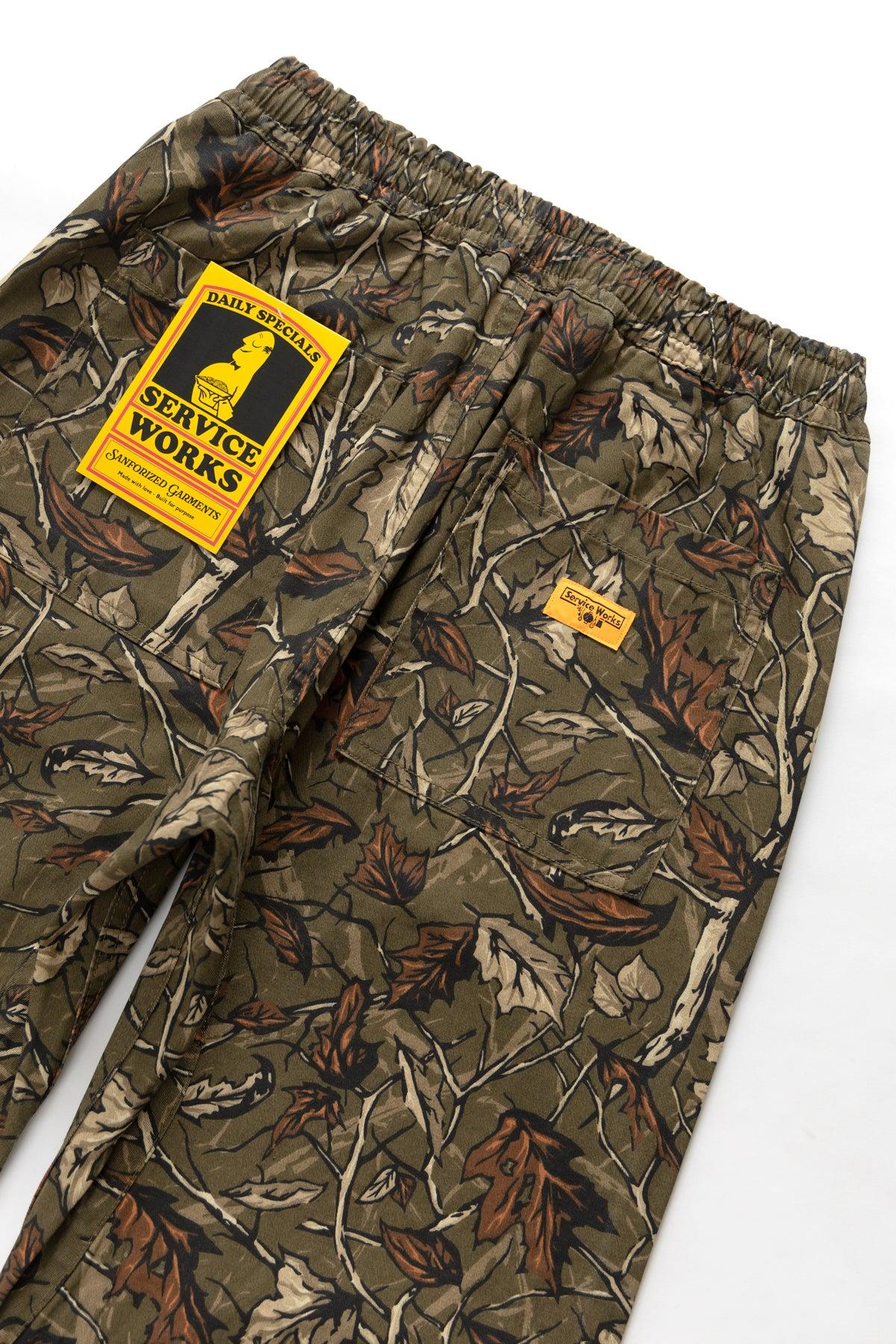 Patterned Chef Pants - Real Tree Product Image