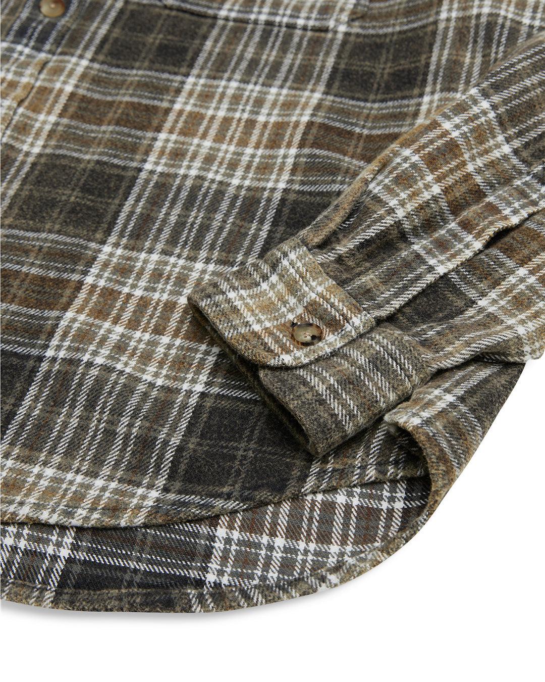 Vacay Check Shirt - Grey Check Product Image