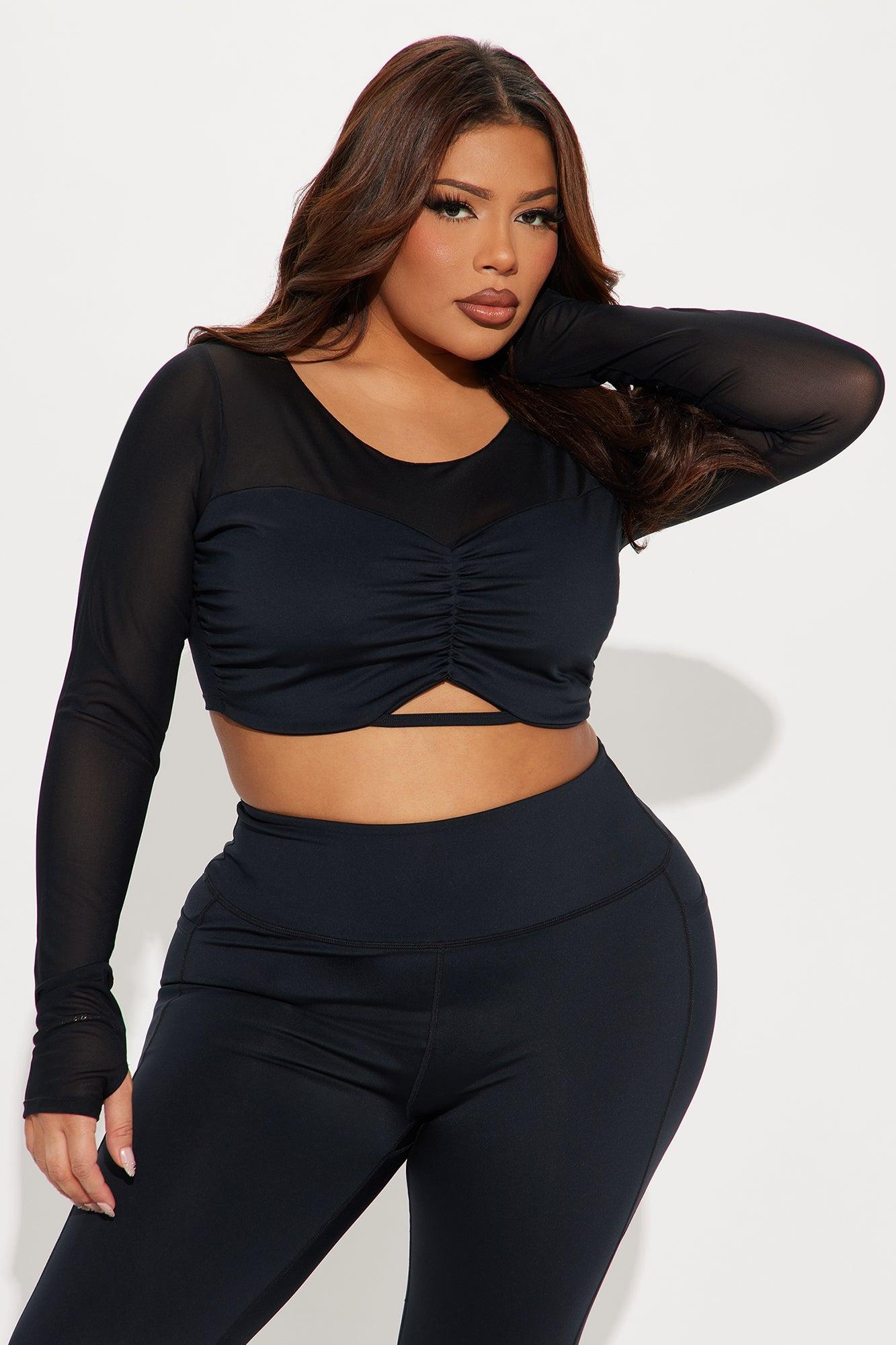 Fluid Form Elevate Active Top - Black Product Image