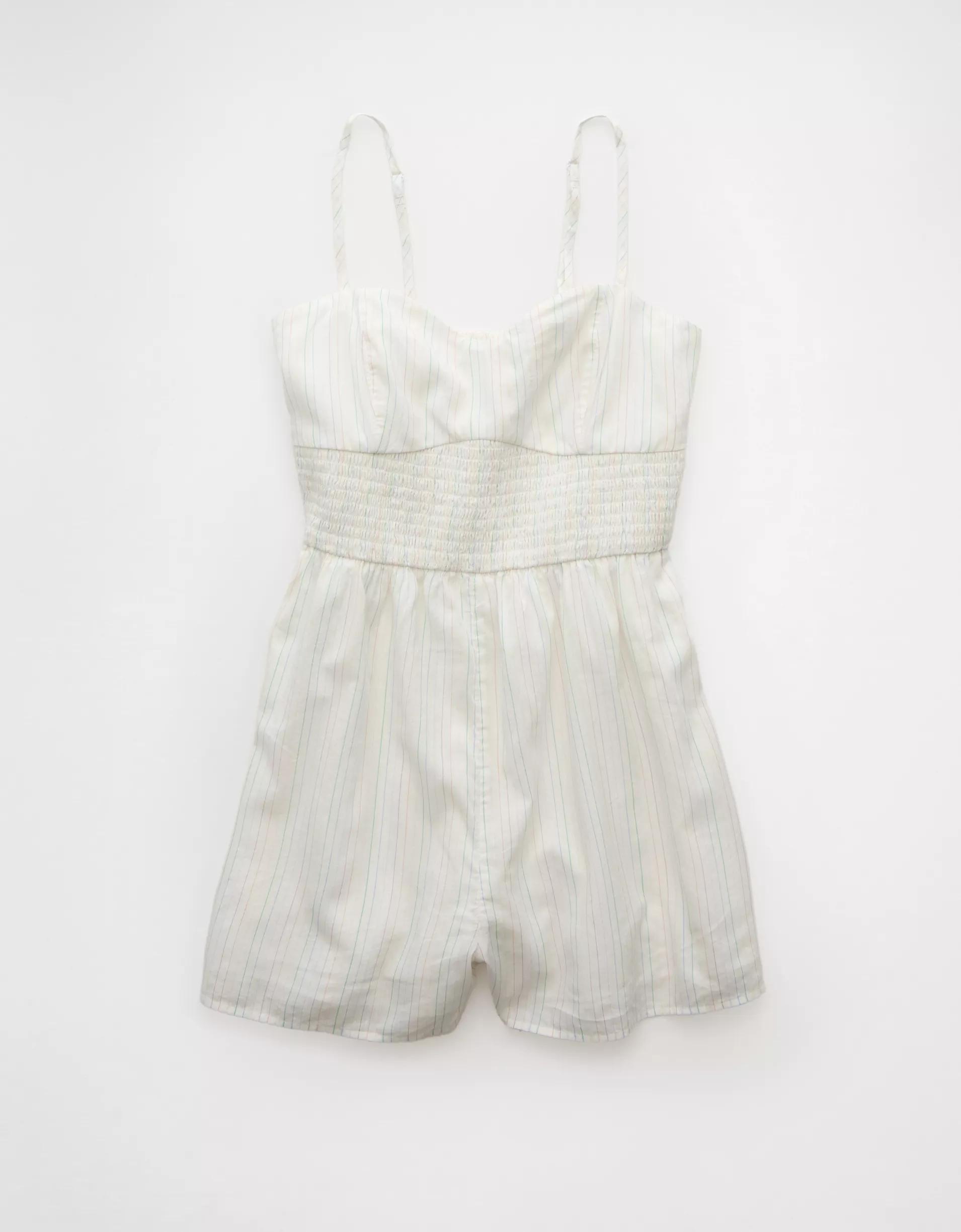 AE Pride Corset Striped Romper Product Image