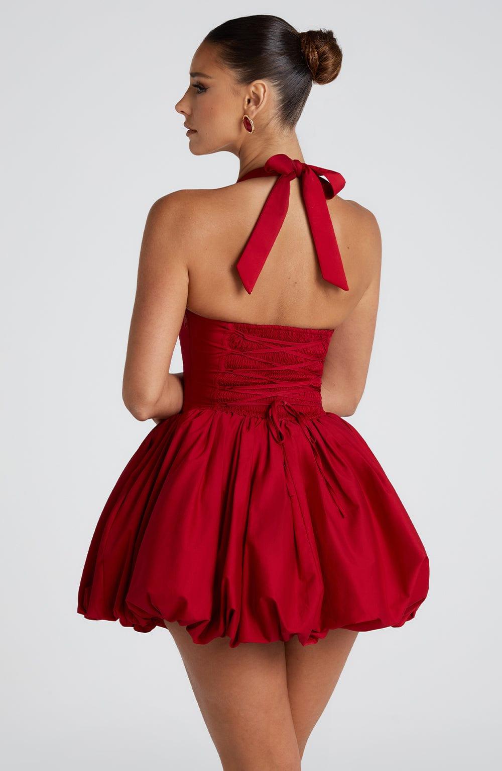 Maricia Mini Dress - Red Product Image
