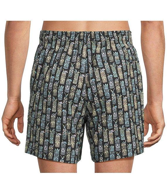 Caribbean Tiki Drinks 6#double; Swim Trunks Product Image