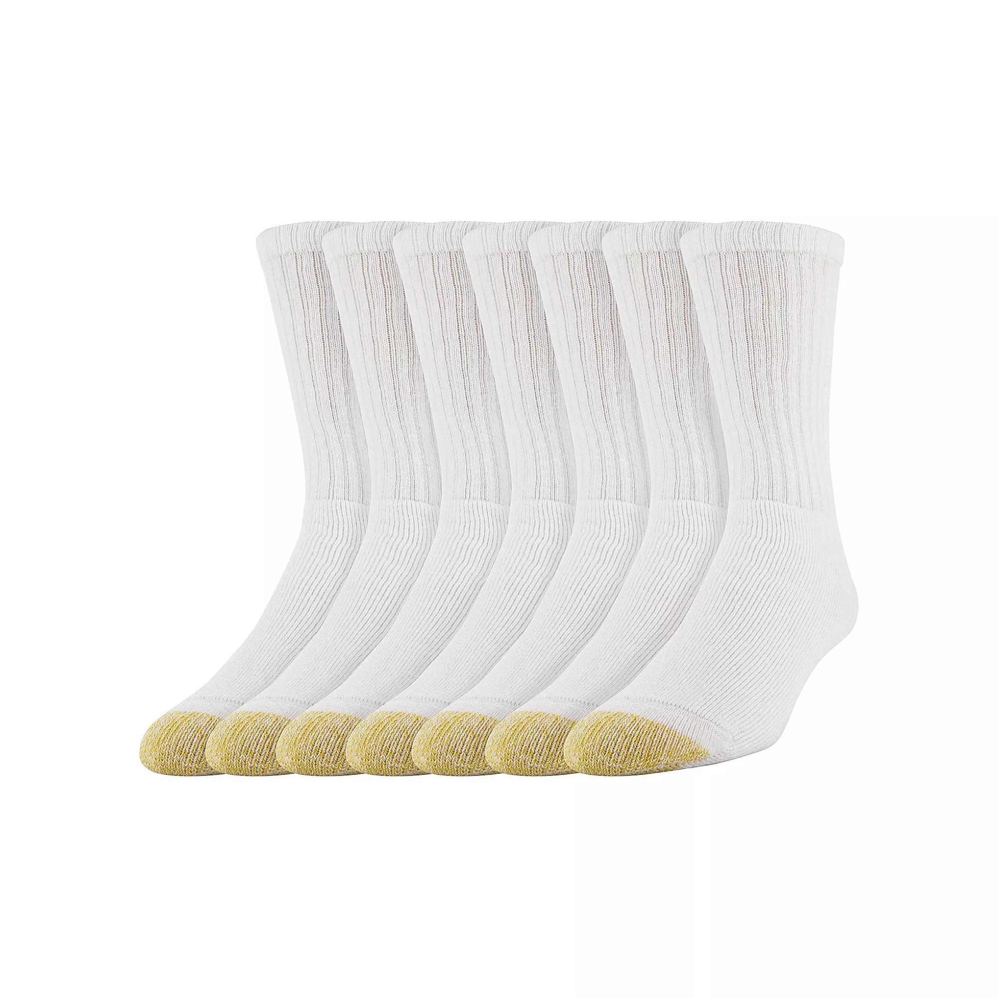 Men's GOLDTOE® 6-Pack Harrington Crew Socks,  Product Image