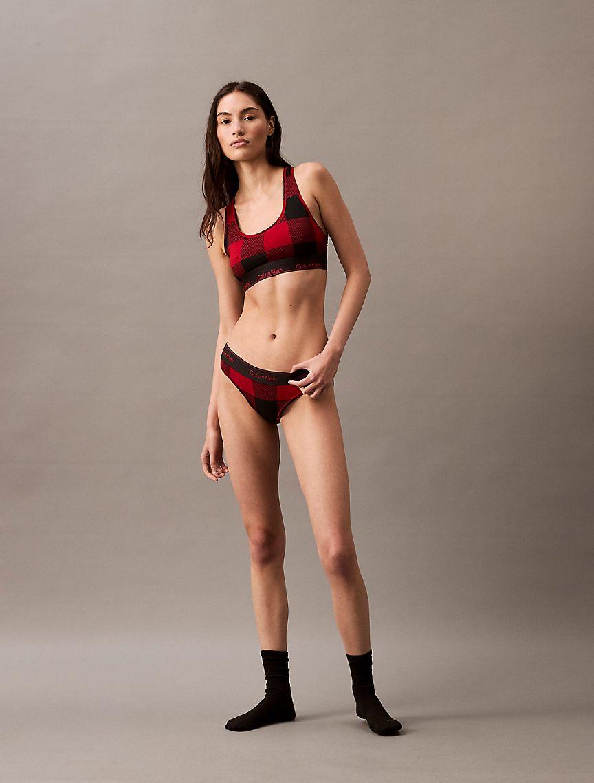 Icon Cotton Modal Holiday Unlined Bralette Product Image