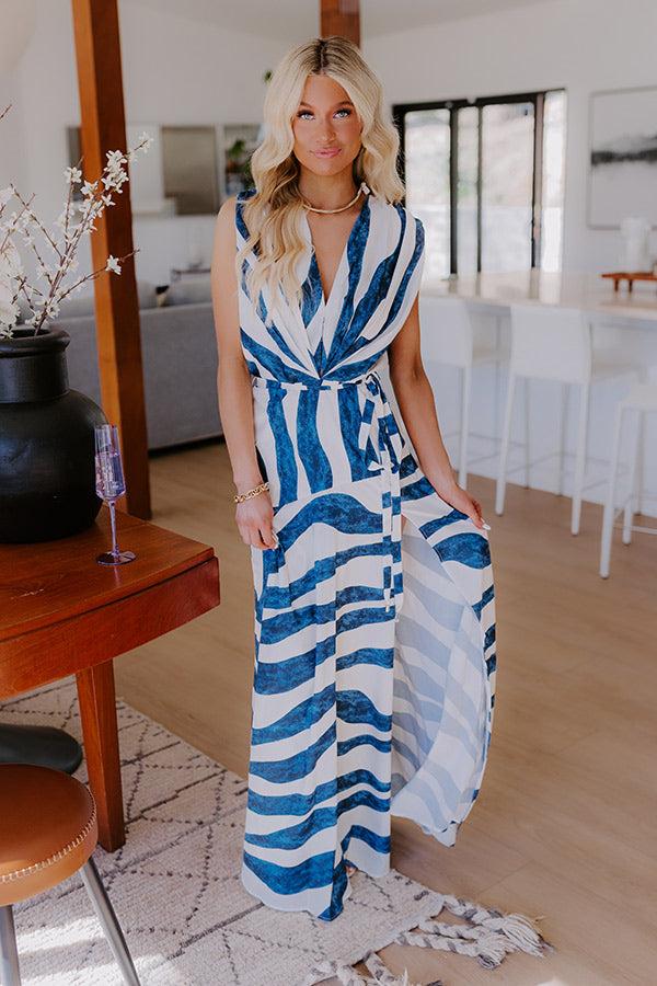 Sweet Melody Stripe Maxi Dress Product Image