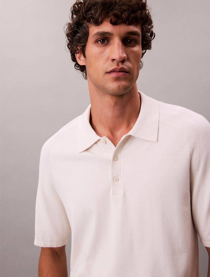 Tech Knit Sweater Polo Shirt Product Image