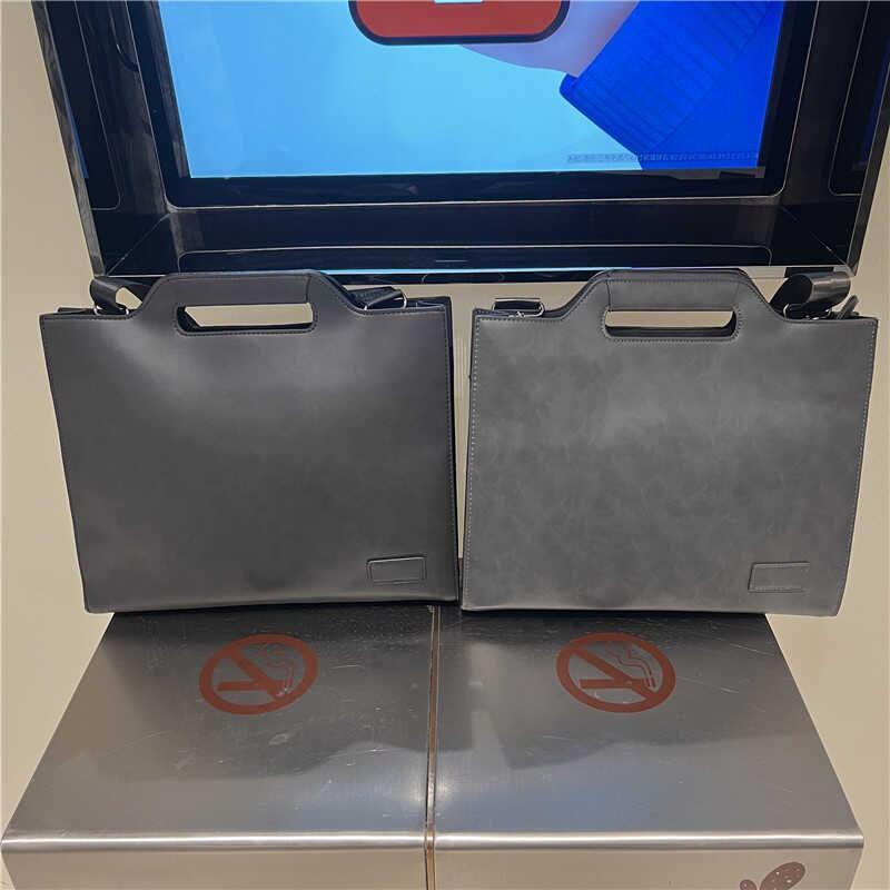 Applique Faux Leather Briefcase Product Image