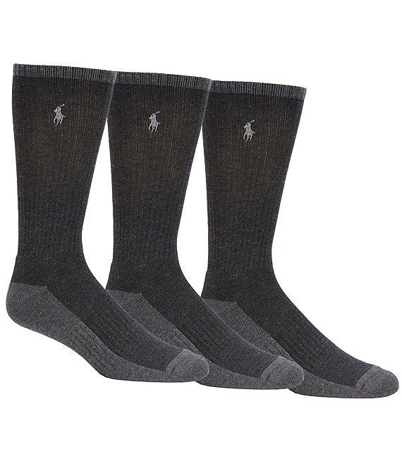 Polo Ralph Lauren Heather Crew Socks 3-Pack Product Image