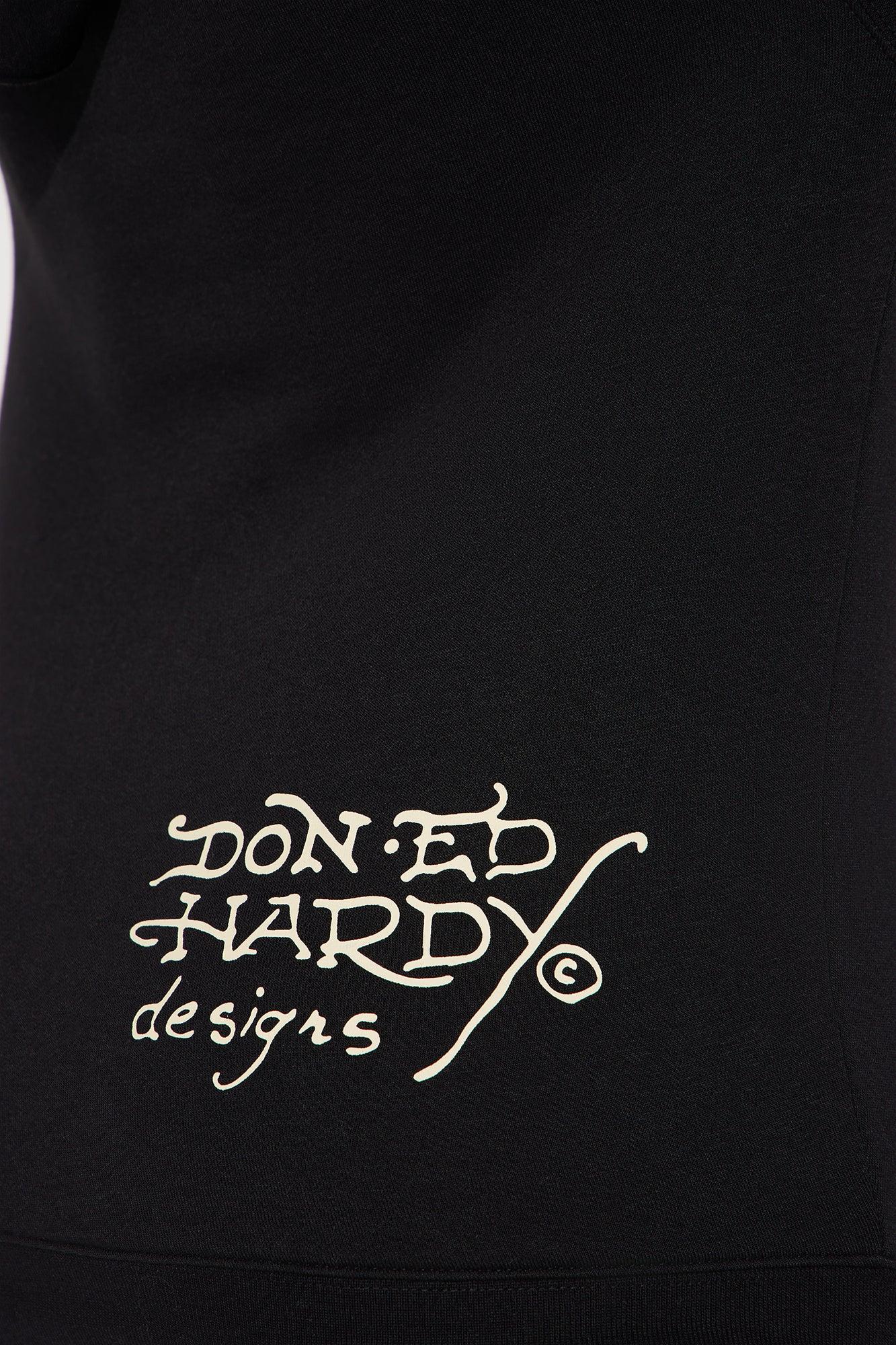 Ed Hardy Mary Hoodie - Black Product Image