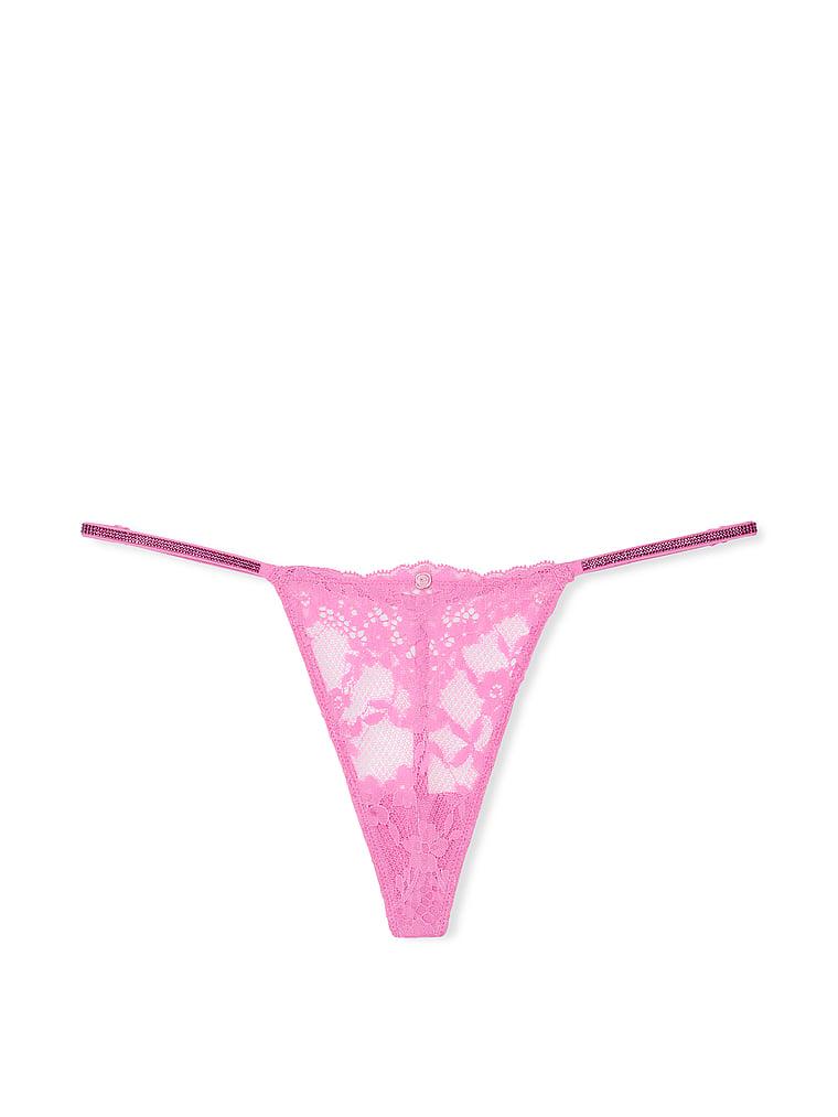 Twinkle Strap Lace V-String Panty Product Image